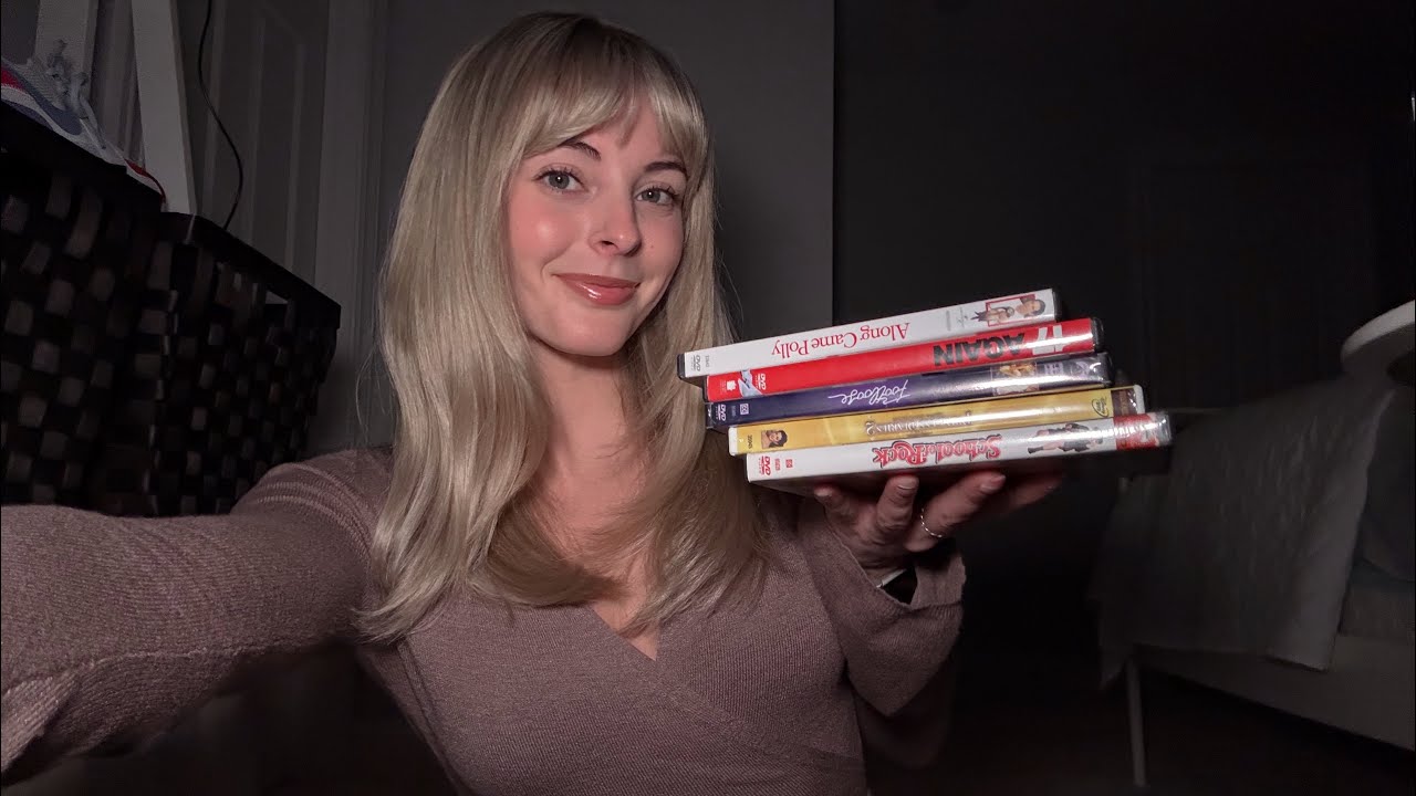 ASMR | DVD Collection 📺 Whisper Rambling about different movies 