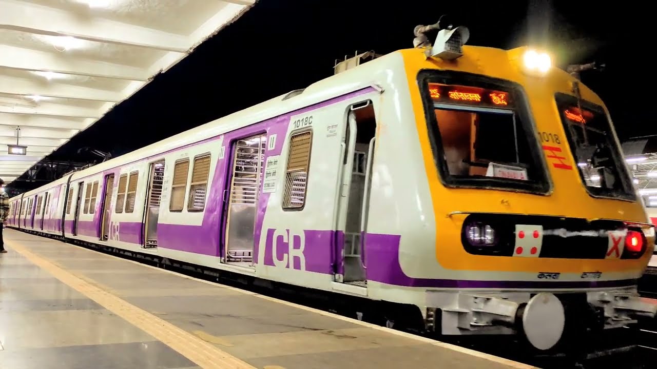Pune Lonavala Local Train Departure From Pune Junction Railway Station