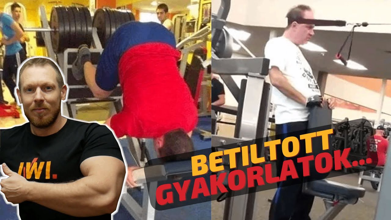 Betiltott Gyakorlatok az Edzőteremben! IWI Fitness Science Bacskay Petivel - 9. rész