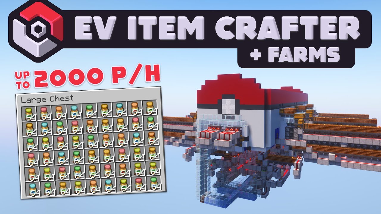 Cobblemon Vitamin Crafting Machine Tutorial + World Download (1.6)