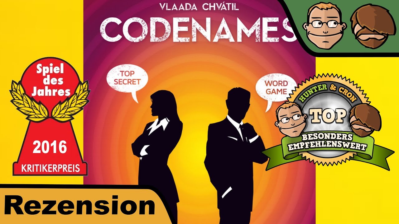 Codenames (Spiel des Jahres 2016) - Brettspiel - Review