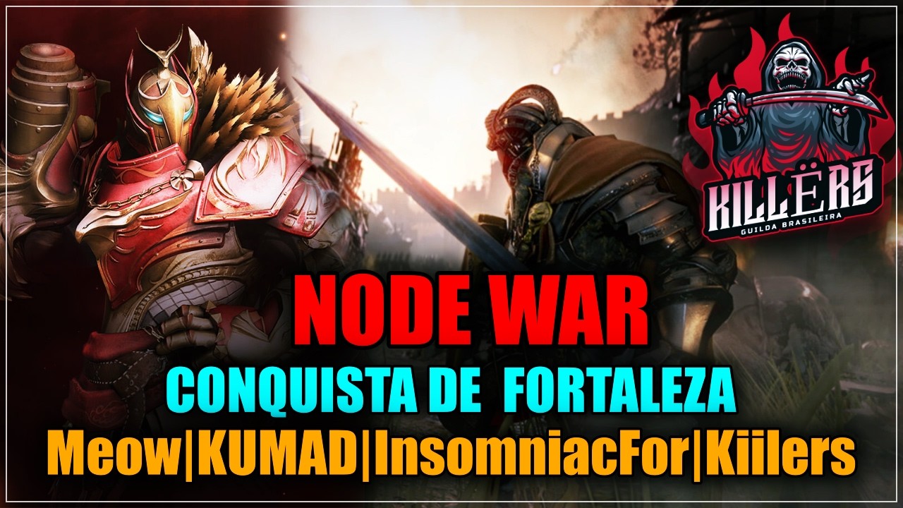 [Black Desert Mobile] Node War - Conquista de fortaleza:  Meow | KUMAD | InsomniacFor | Kiilers