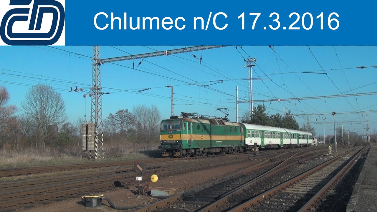 Vlaky Chlumec nad Cidlinou 17.3.2016