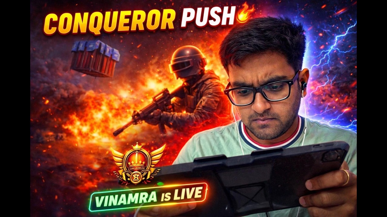 BGMI LIVE 🔴 1400 Subs Special - Watch Us Push To Conqueror