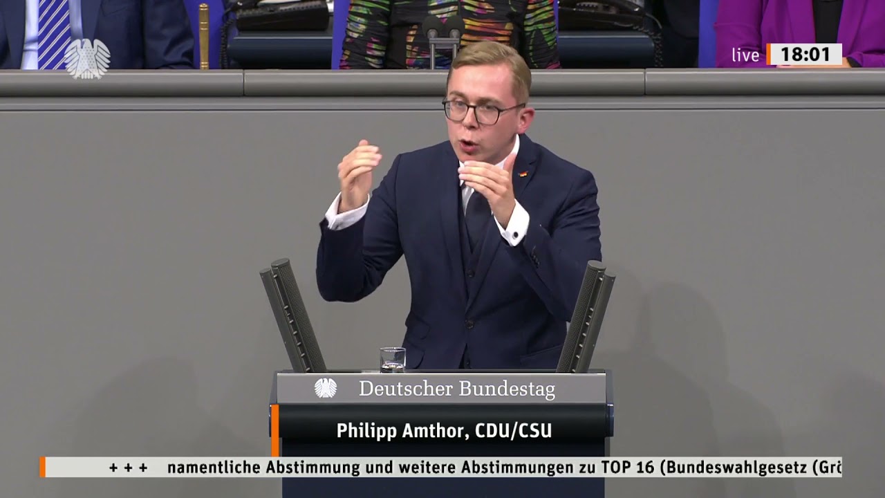 Wahlrechtsreform VII | Philipp Amthor