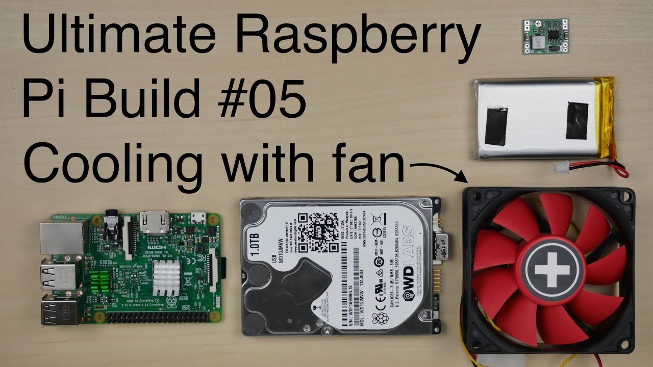 Ultimate Raspberry Pi Build #05 - Cooling the Pi with a 12V PC fan