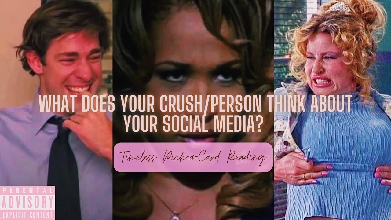 What Your Crush/PersonThinks about Your Social Media? 🧘🏾‍♀️🎥💌💕😍 |Timeless Pick-a-Card Reading