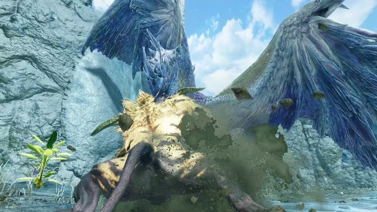 Velkhana VS Rajang Turf War - MH Rise Sunbreak