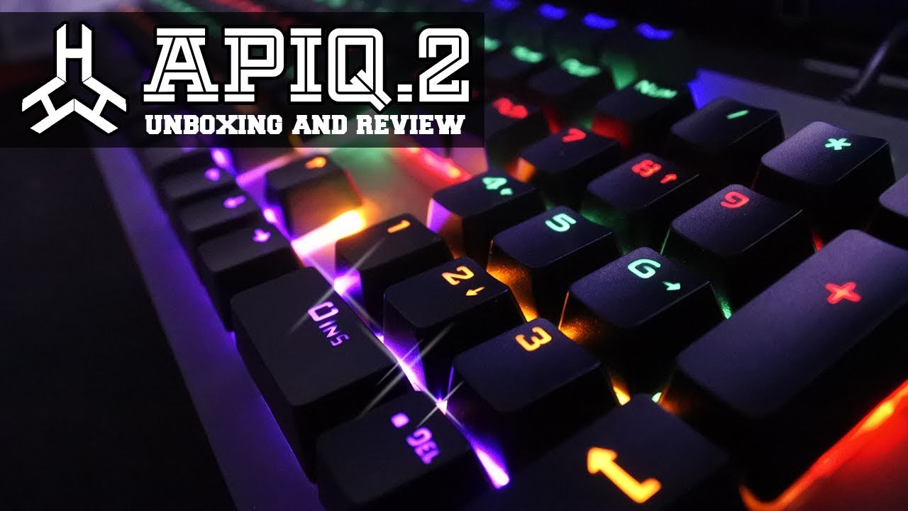Rakk Apiq.2 Mechanical Keyboard Unboxing and Review