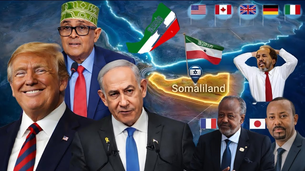 DEG-DEG: SOMALILAND OO DUNIDA KU QASABTAY INEY SI DEG DEG AH U AQOONSADAAN & ISRAEL OO KU DHAWAAQAY…