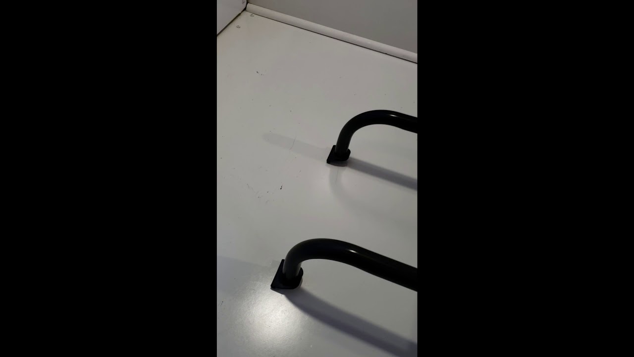 Black Van Ladder Ford Transit-150, Transit-250,Transit-350 Van Medium Roof