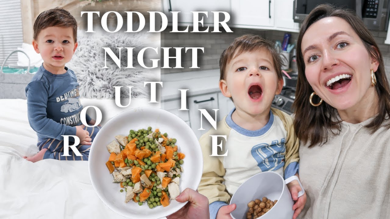 Toddler Night Routine | REAL LIFE | 20 months old! + Hot Chocolate Bone Broth RECIPE