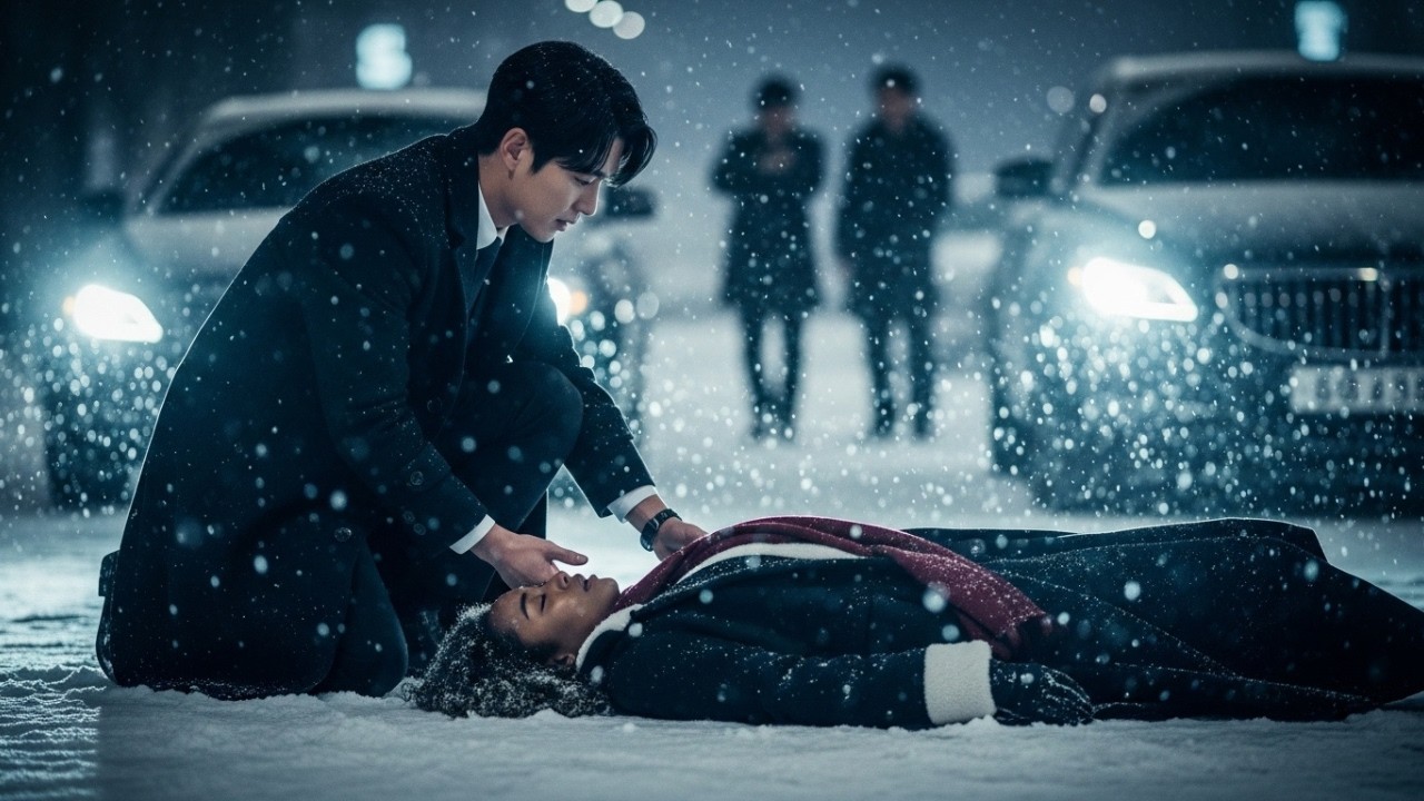 BLACK MAID Abandoned In The Snow — Until THE KOREAN MAFIA CEO Saved Her #storytime #kdrama