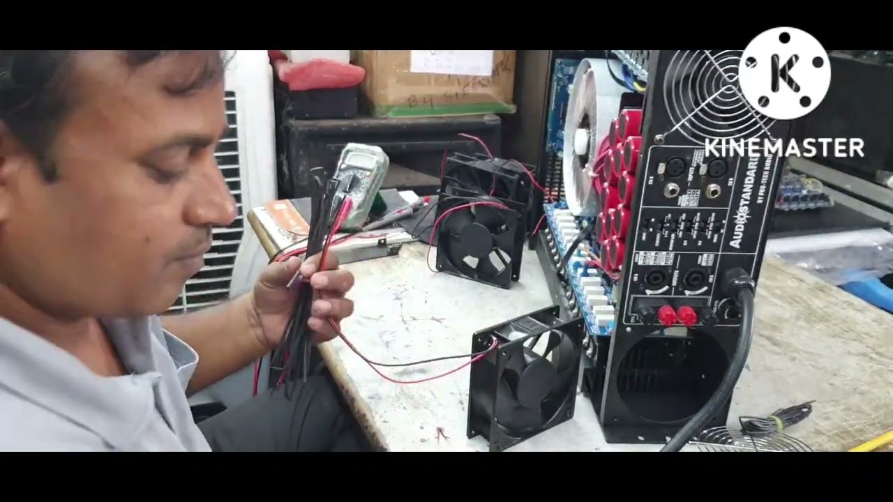 VP. 6000 power amplifier servicing