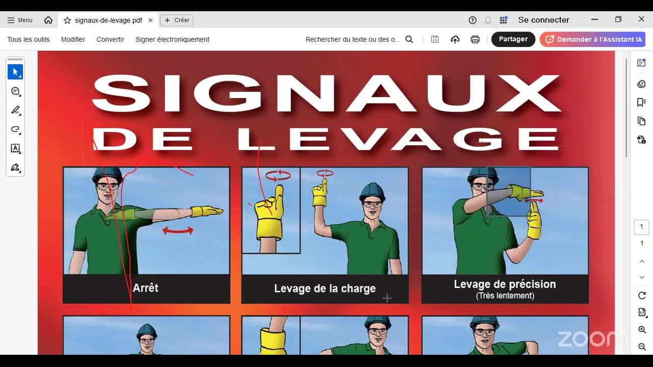 Manutention manuelle; Levage et manutention mécanique