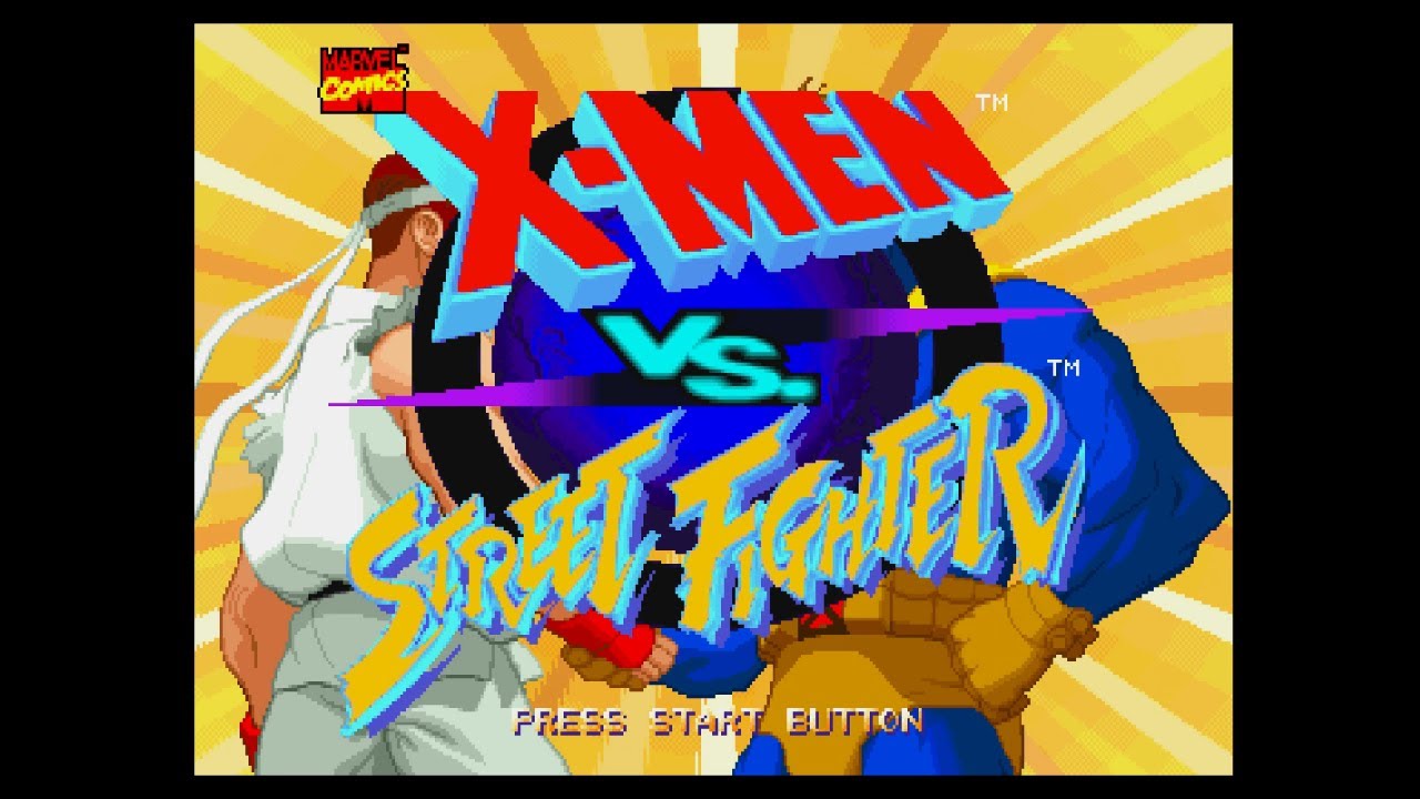XMEN VS STREET FIGHTER PS1 IN 2022