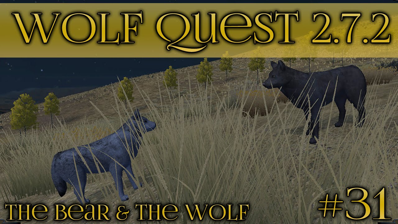 Через залитые лунным светом равнины 🐺 Wolf Quest 2.7.2 - Сезон «Медведь и волк» 🐺 Эпизод №31