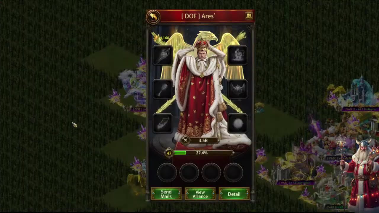 Evony, BoG, VAS (973) vs DOF (872)