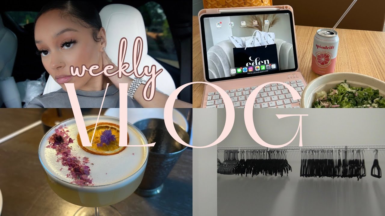 VLOG 34: closet organization + jewelry shopping + home owner problems + girls nights out