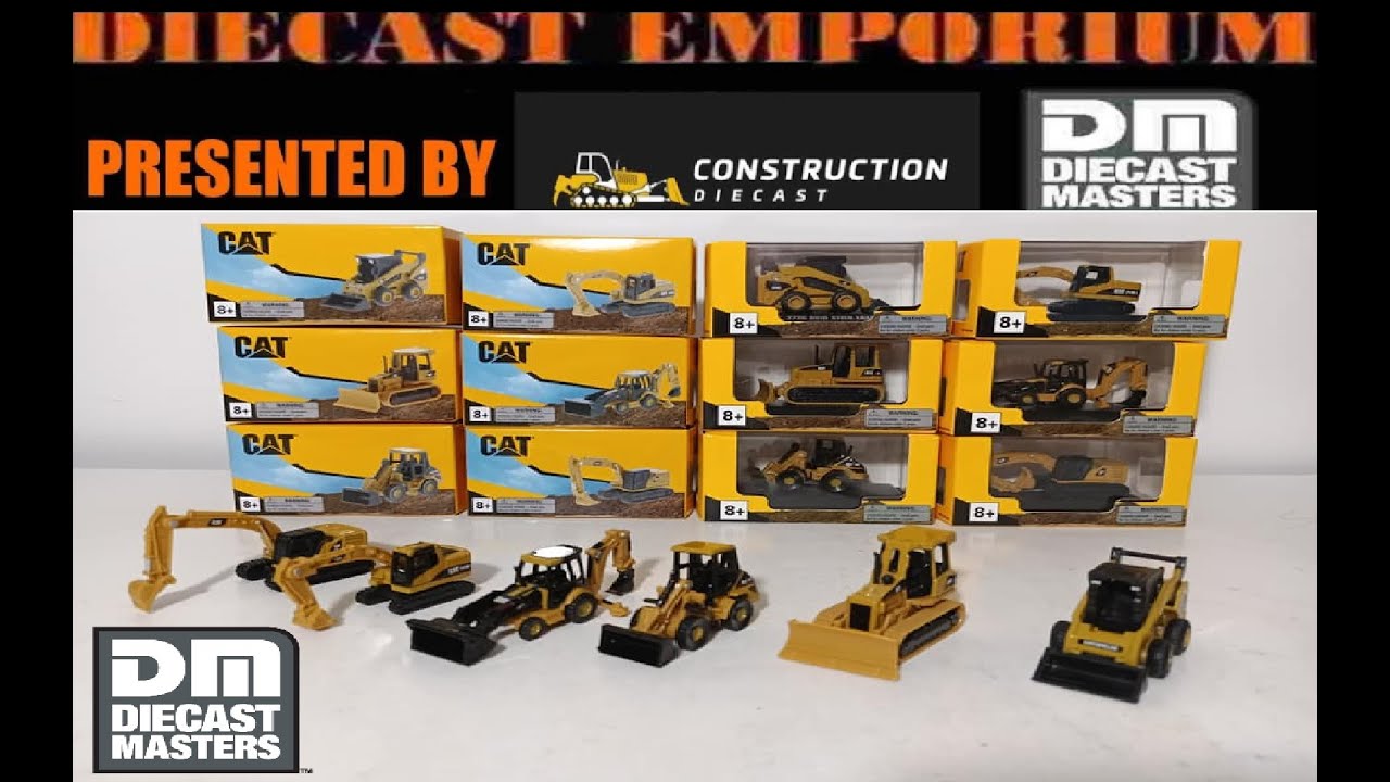 Diecast Masters Caterpillar Micro Constructor Collection