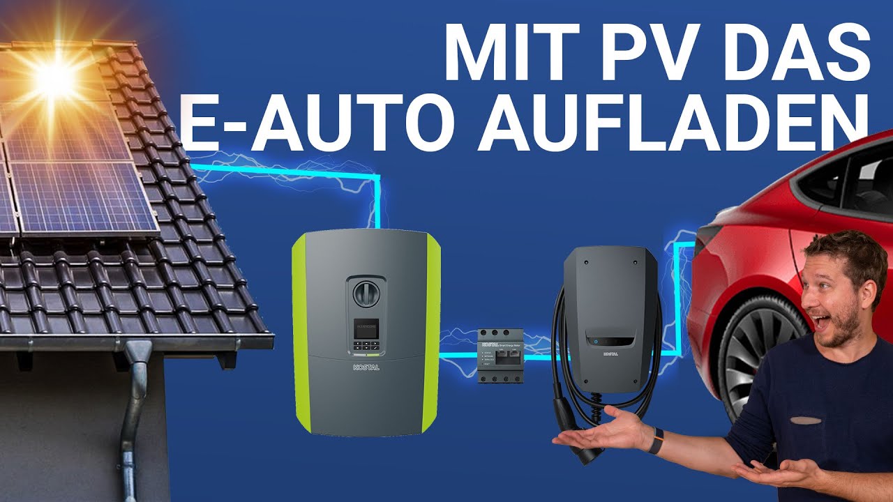 Wie man mit Solar das Elektroauto aufl&auml;dt