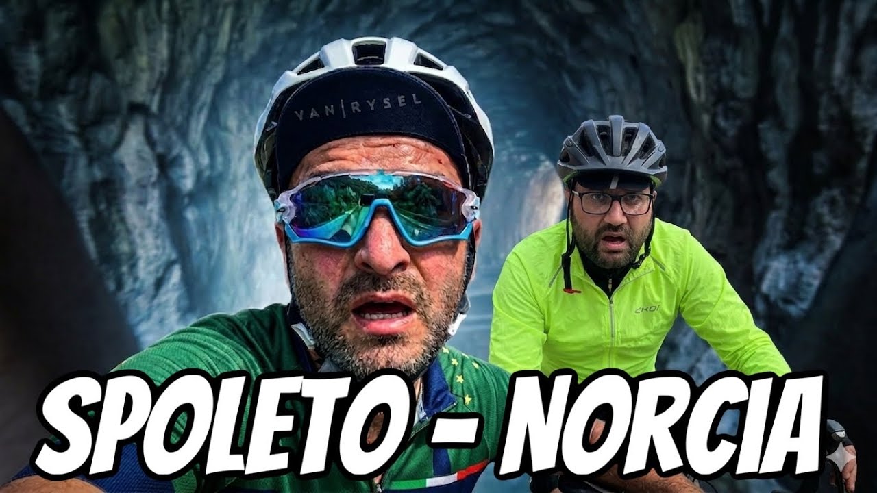 Ciclabile Spoleto-Norcia 2023 (ex ferrovia) in gravel bikepacking