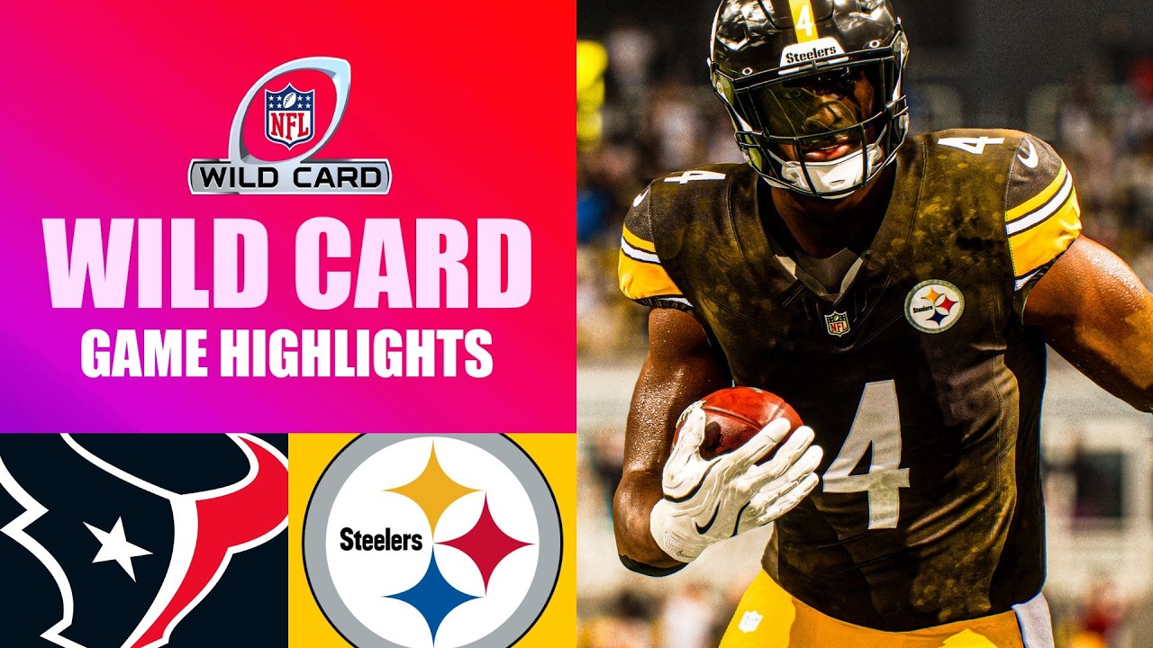 Texans vs. Steelers Wild Card Round - Madden 26 Simulation Highlights