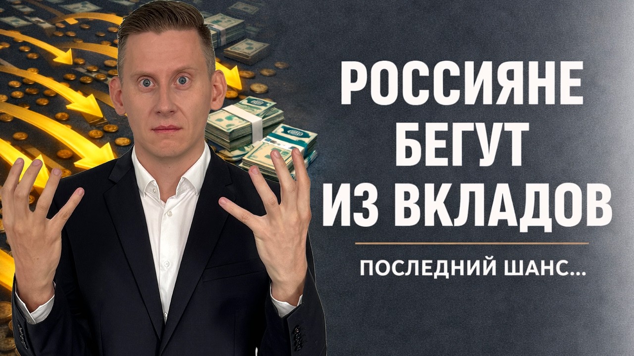 Россияне бегут из вкладов и покупают валюту! Последний шанс