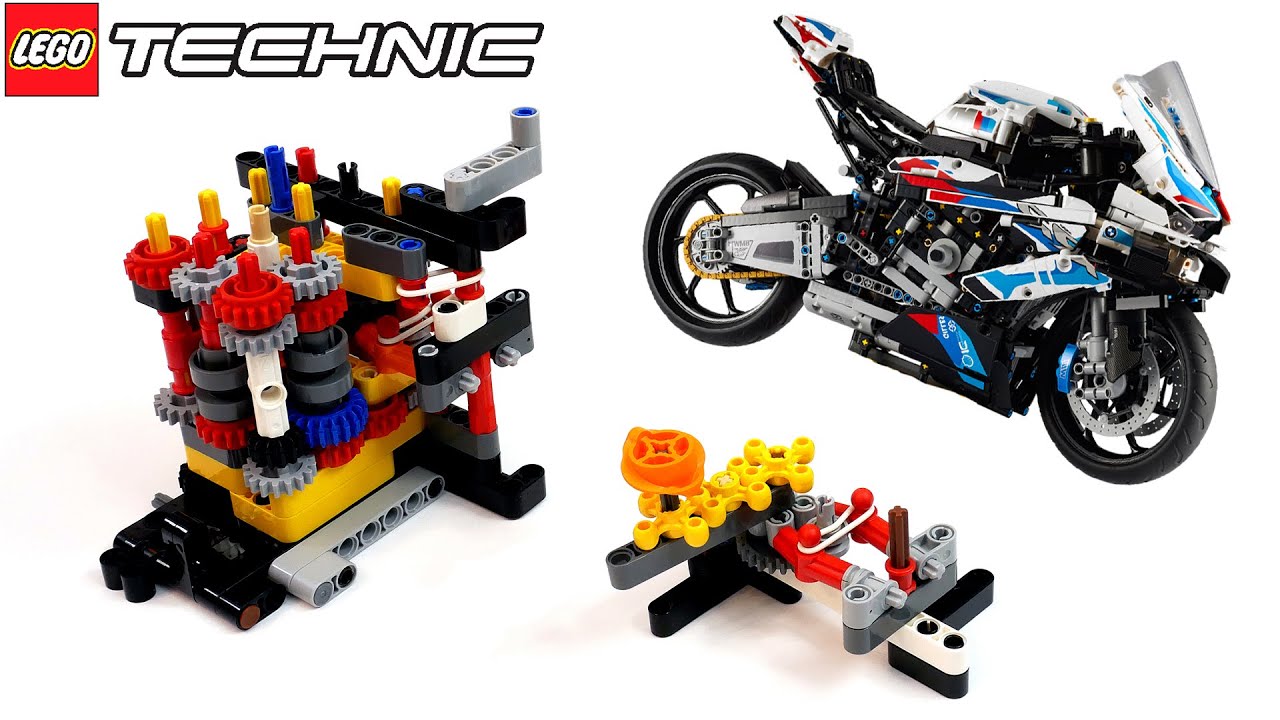 Препарируем коробку передач мотоцикла ЛЕГО Техник 42130 BMW M1000 RR