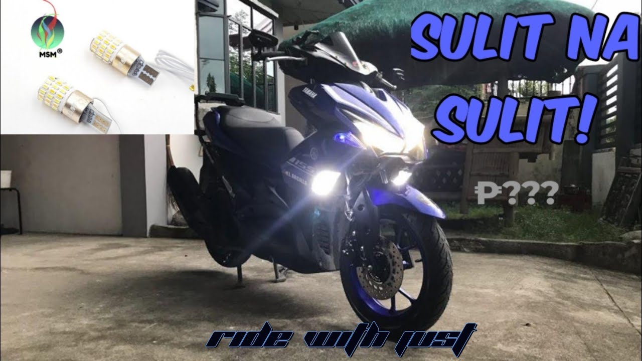 YAMAHA AEROX | HOW TO INSTALL DUAL CONTACT SIGNAL LIGHT | TUTORIAL02
