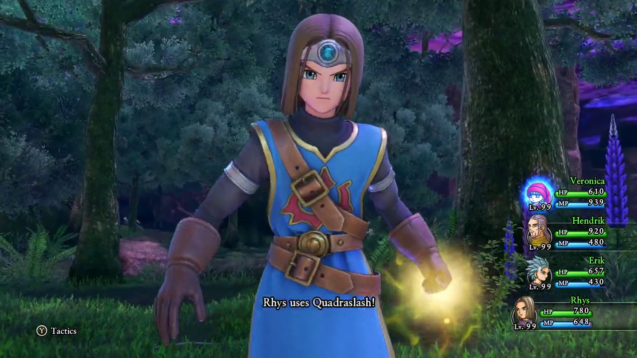 Dragon Quest XI  Echoes of an Elusive Age Battle Gameplay test