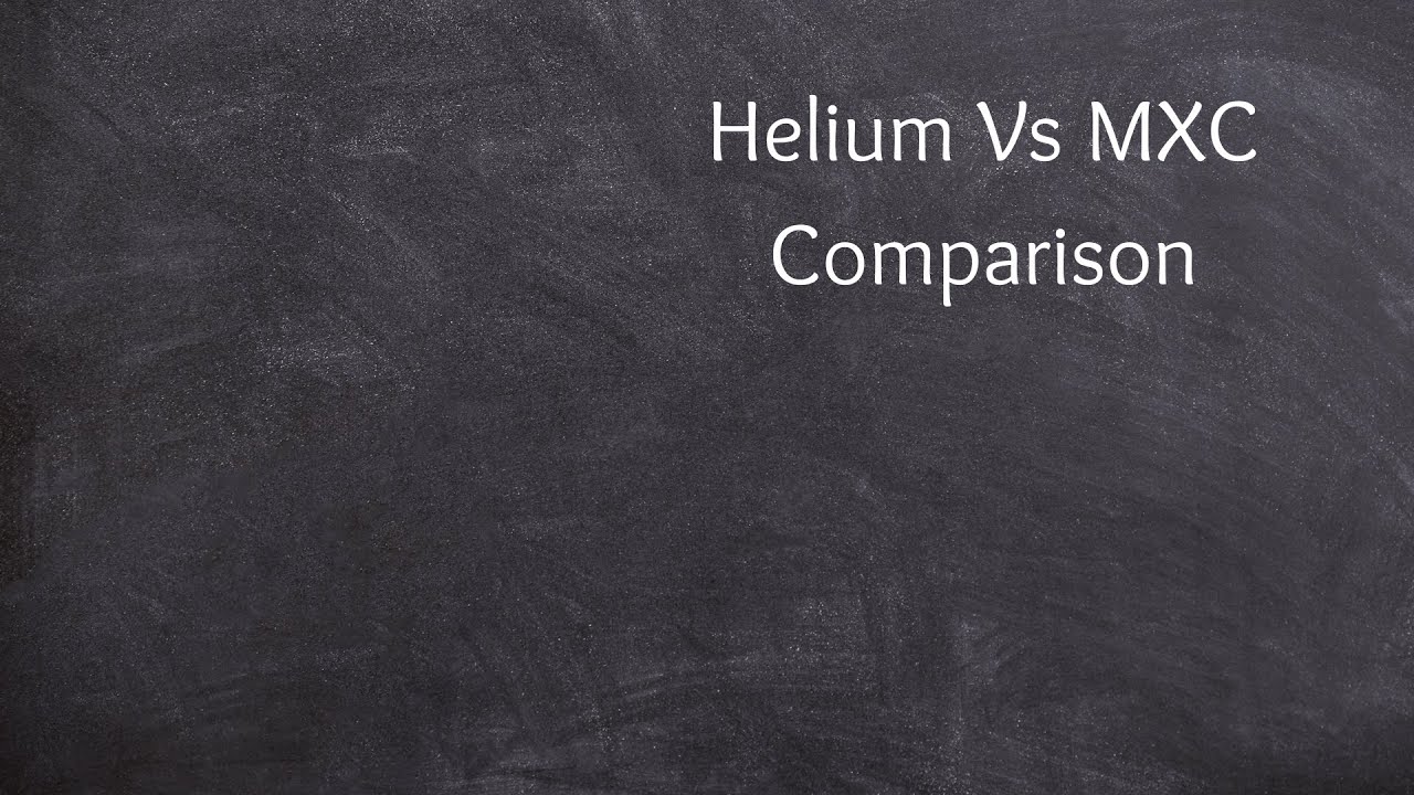 Helium Vs MXC Comparison