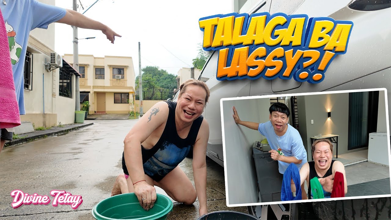 KUSKOS, LINIS, LABA! PATI SALAWAL NYO KASAMA! ( KASAMBAHAY FOR THE DAY ) | LASSY | DIVINE TETAY