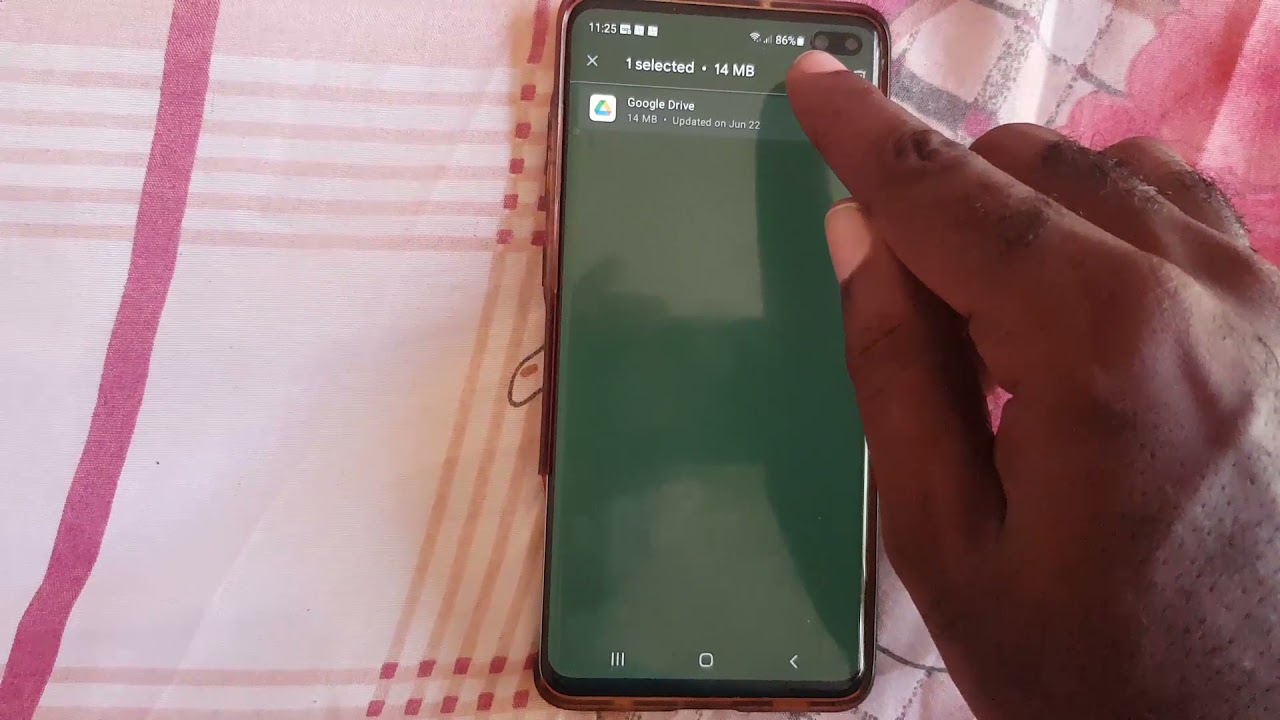 Manually Update Apps Android