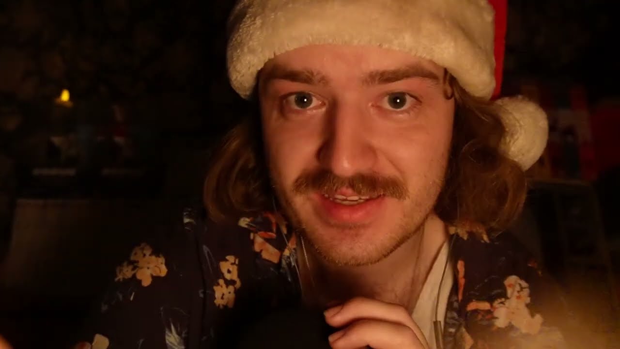 Do you mind if I talk you to sleep? It's Christmas and time to go to bed | ASMR Whisper Ramble