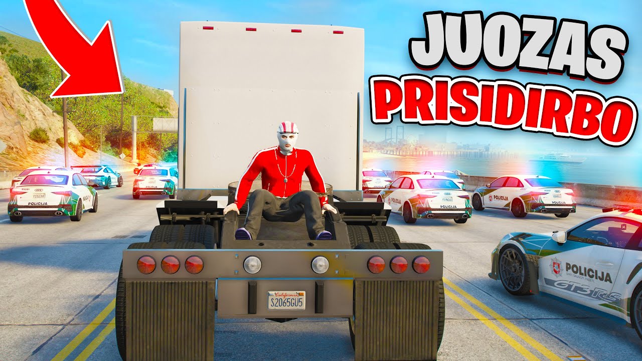 KEISČIAUSIAS PABĖGIMAS ?!  ​GTA ROLEPLAY LIETUVIŠKAI (PurityRP)
