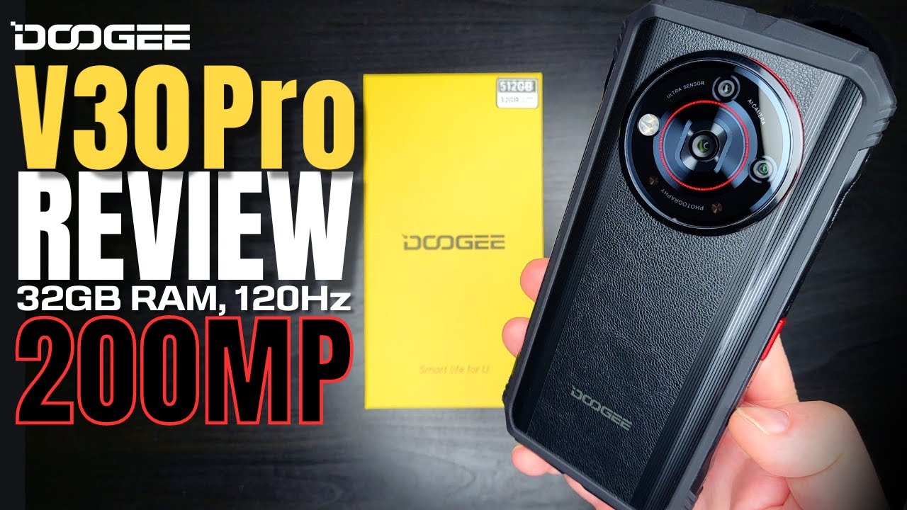 Doogee V30 Pro REVIEW: 200MP Masterpiece in Megapixels!