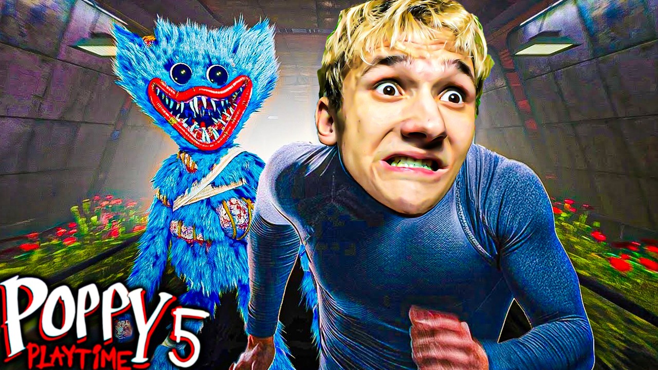 HUGGY WUGGY SE MĚ ZNOVU SNAŽÍ DOSTAT!! (Poppy Playtime 5)