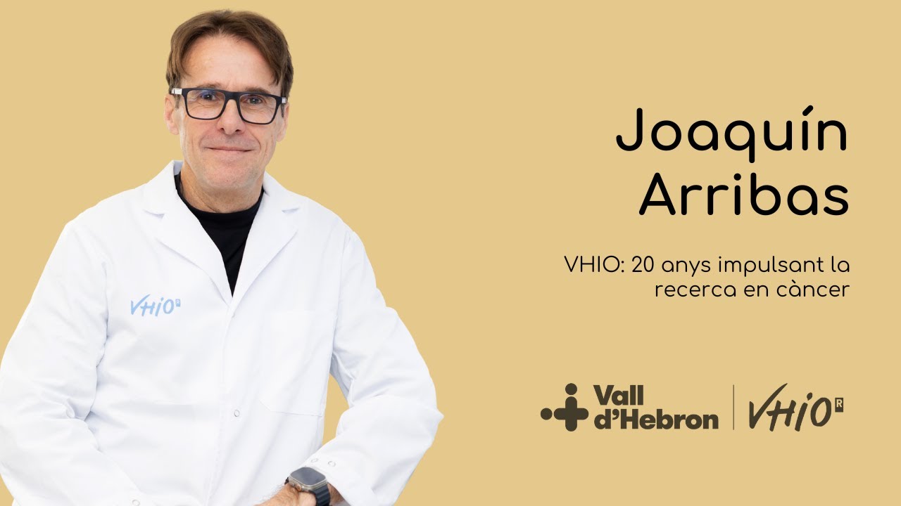 20 anys, 42 veus. Joaquín Arribas, jefe del grupo de Factores de Crecimiento de VHIO