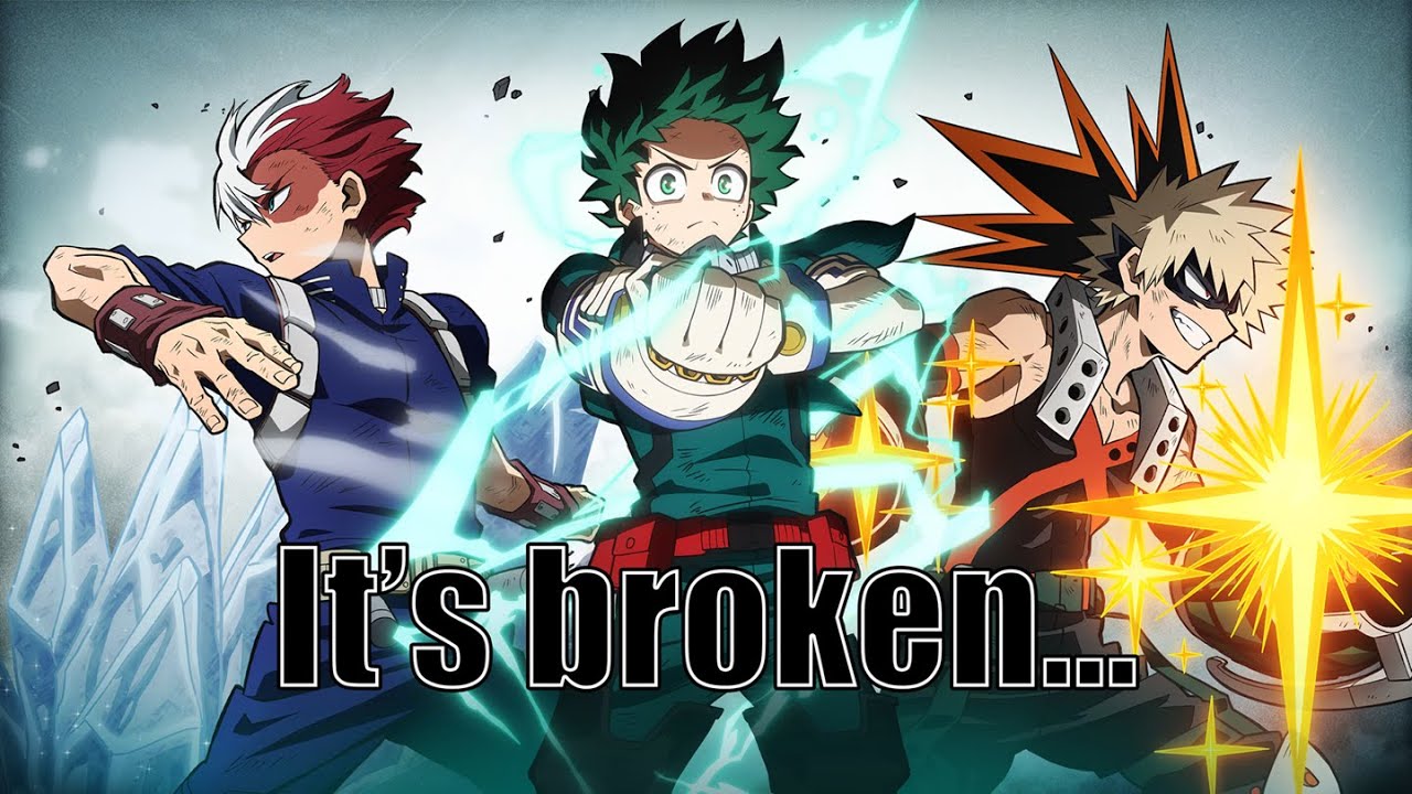 MY HERO ULTRA RUMBLE is BROKEN