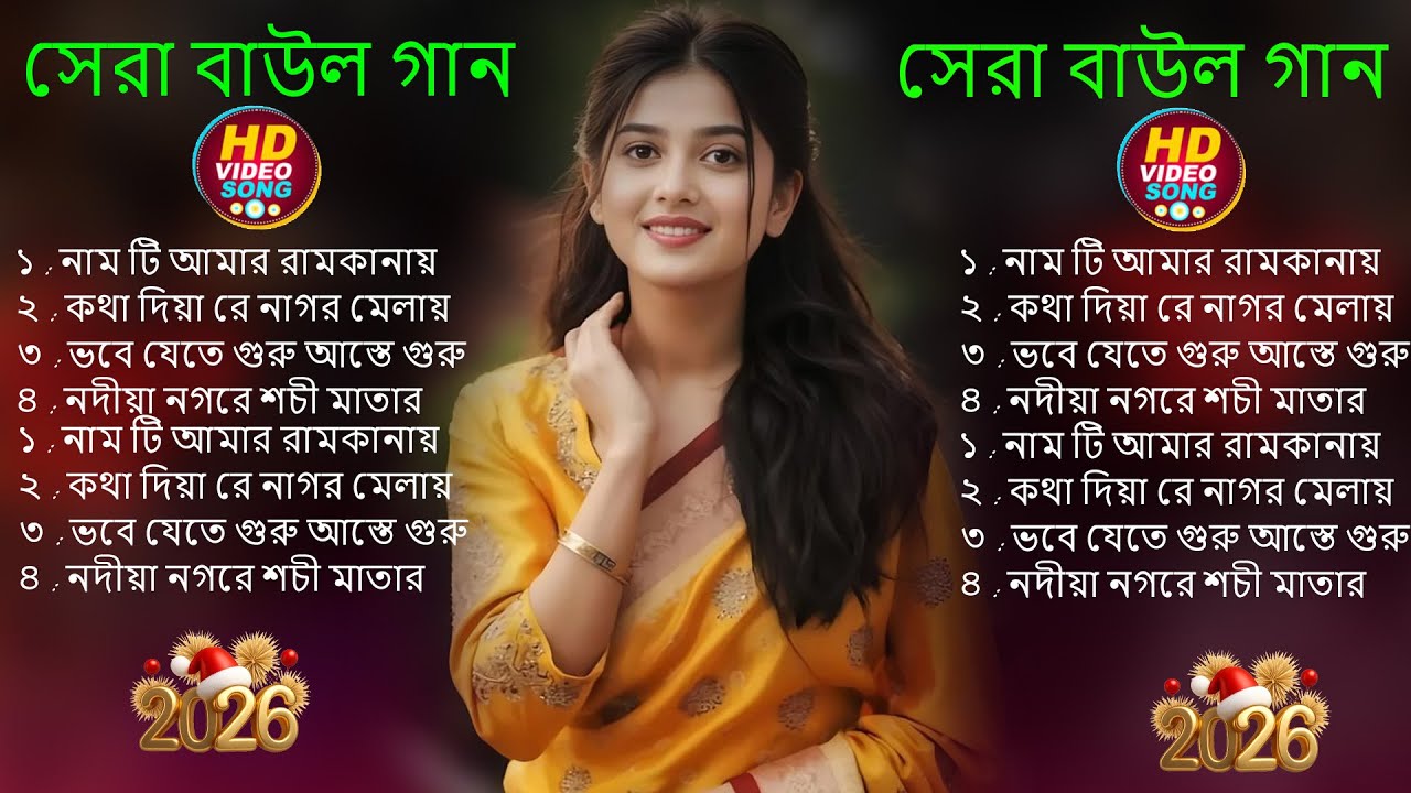 টি সুপারহিট বাউল - Baul Gaan | Baul Hit Gaan | Bengali Baul Song | Bengali Folk Song nonstop 2026