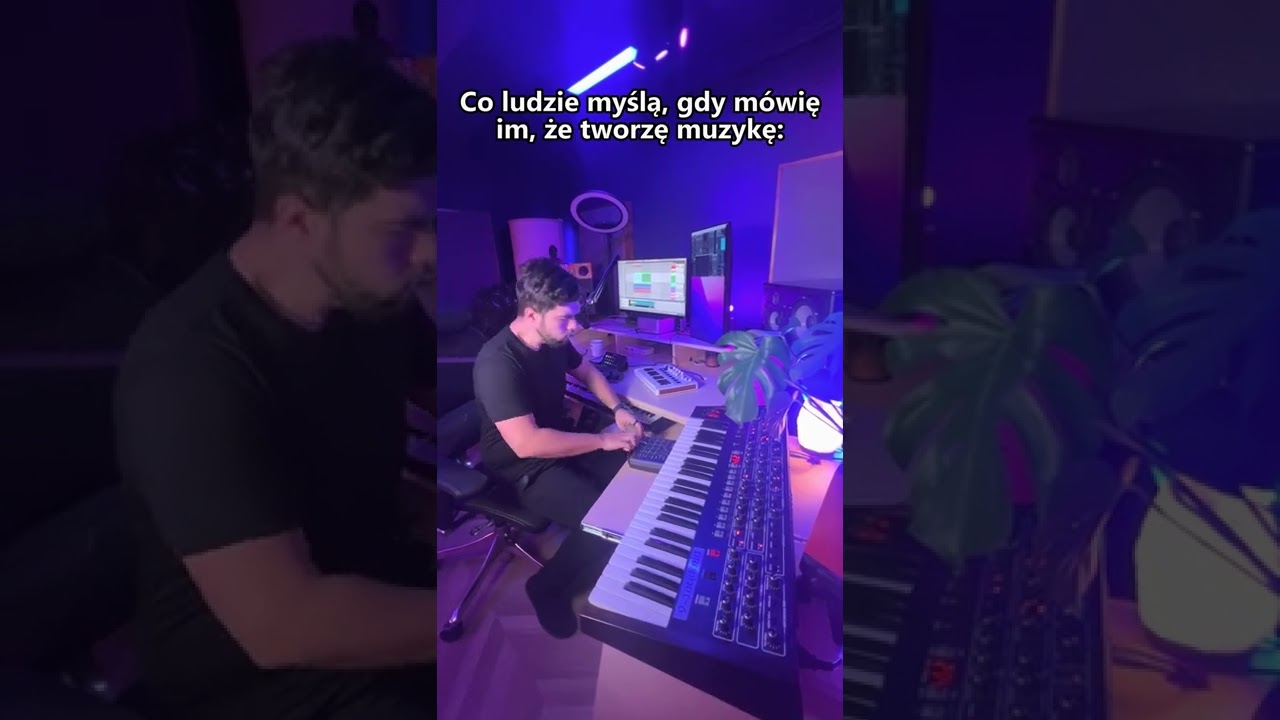 Jak wygląda produkowanie muzyki? 🎶 #Shorts