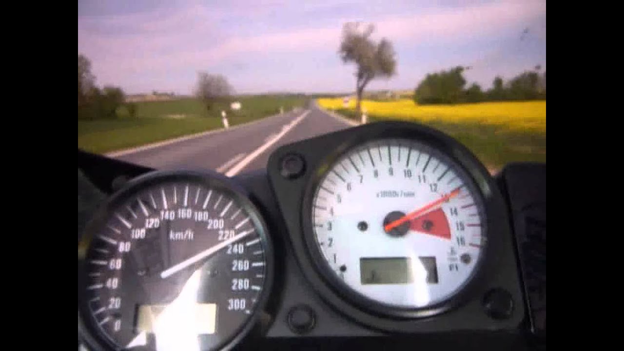 gsxr 750 srad 0-280 Kmh