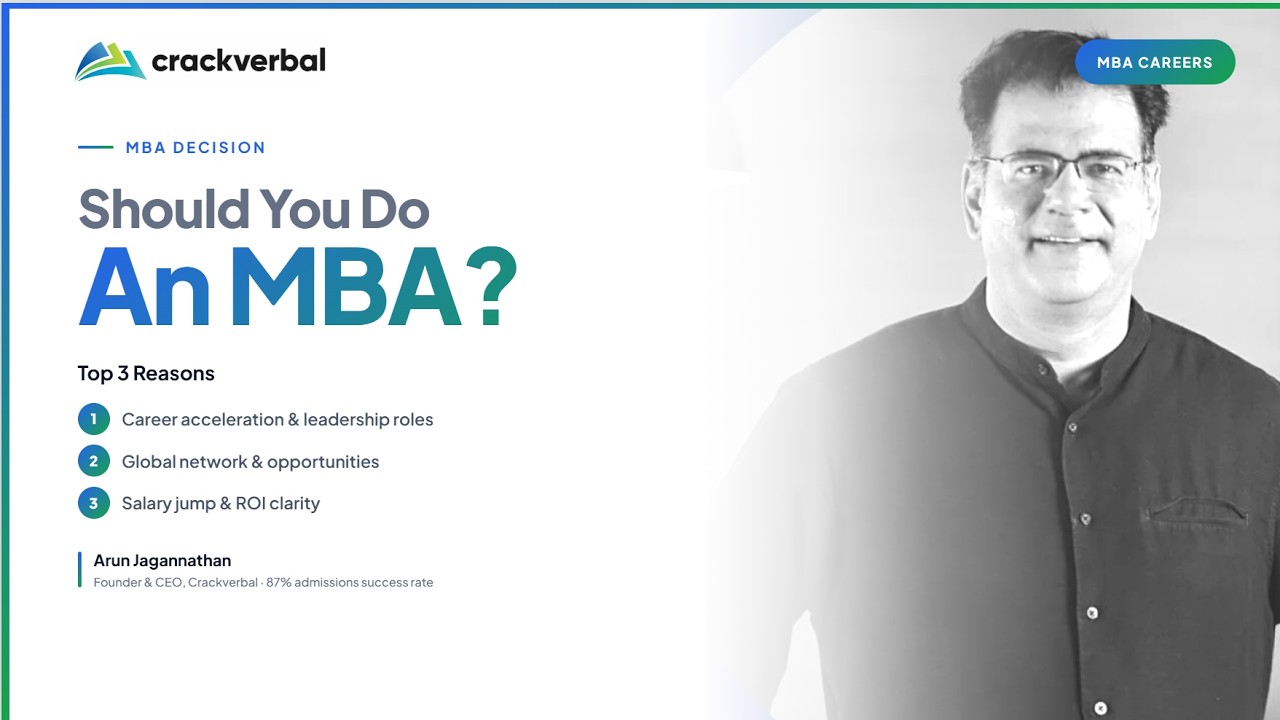 Should You Do An MBA? | Top 3 Reasons | MBA Careers