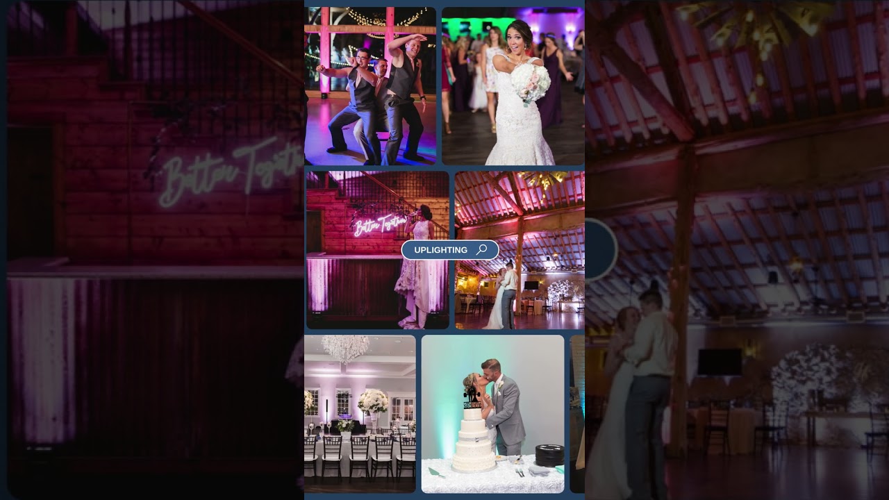 Transform Your Venue with Stunning Uplighting for Unforgettable Weddings!