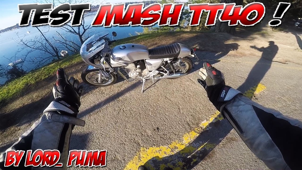 #MotoVlog 71 : TEST MASH TT40 / DU OLD SCHOOL NEUF ?