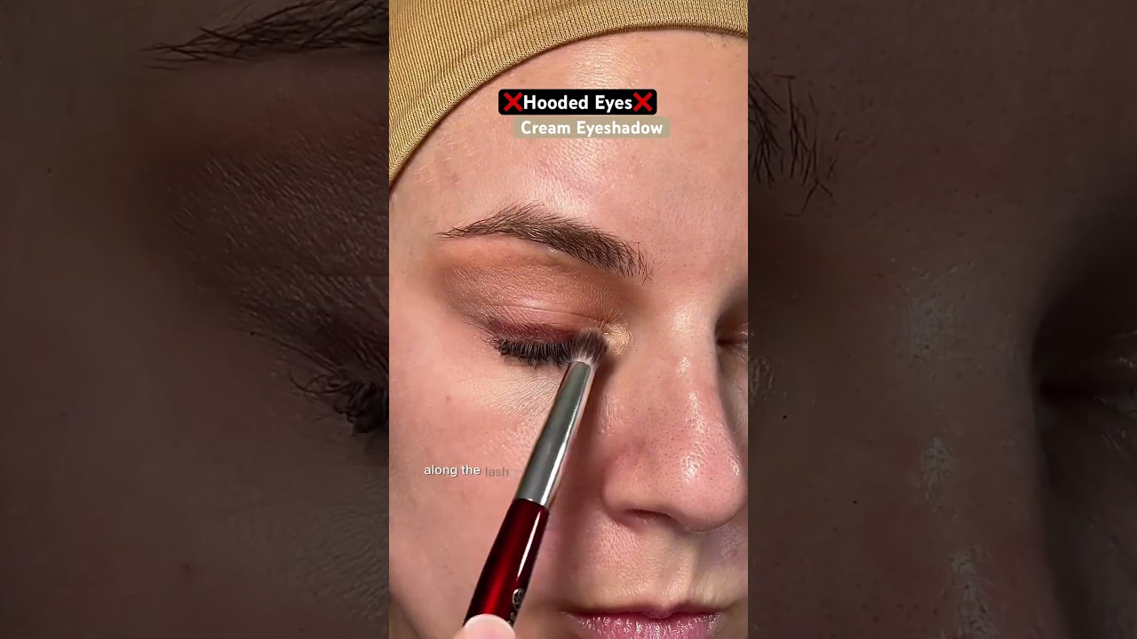 Cream Eyeshadow for Hooded Eyes! Save & share! 