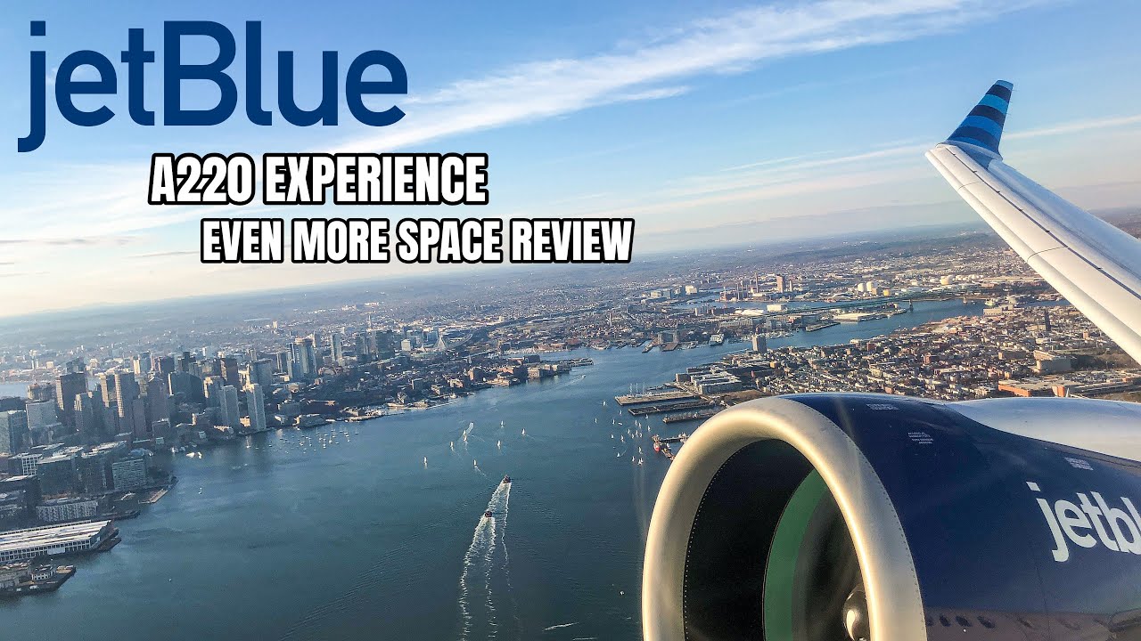 The JetBlue Airways A220-300 Experience in Even More Space - Boston (BOS) to Atlanta (ATL)