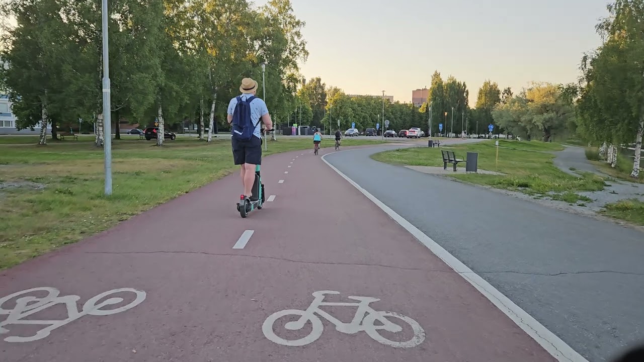 Biking in Joensuu | June 2024 | Finland