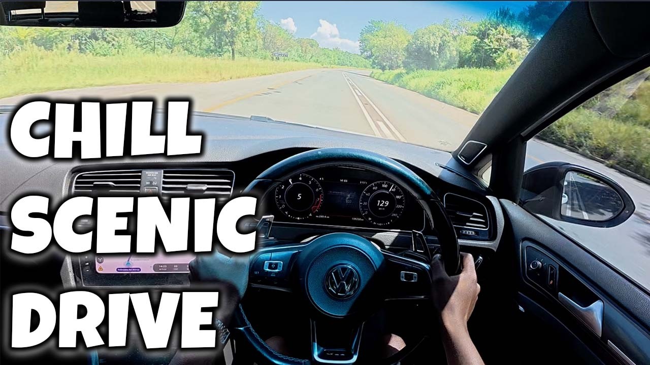 POV VW Golf GTI Chill Saturday Scenic Drive | RAW Sound